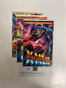 3 Marvel Comics Onslaught # 1 1 + X Men & The Clan Destine # 1 Thor 82 JS66