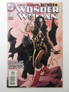 Wonder Woman #166 (2001) Adam Hughes Cover! Sharp NM- Condition!