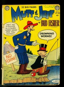 Mutt and Jeff #47 1949- DC Golden Age- Bud Fisher art- G