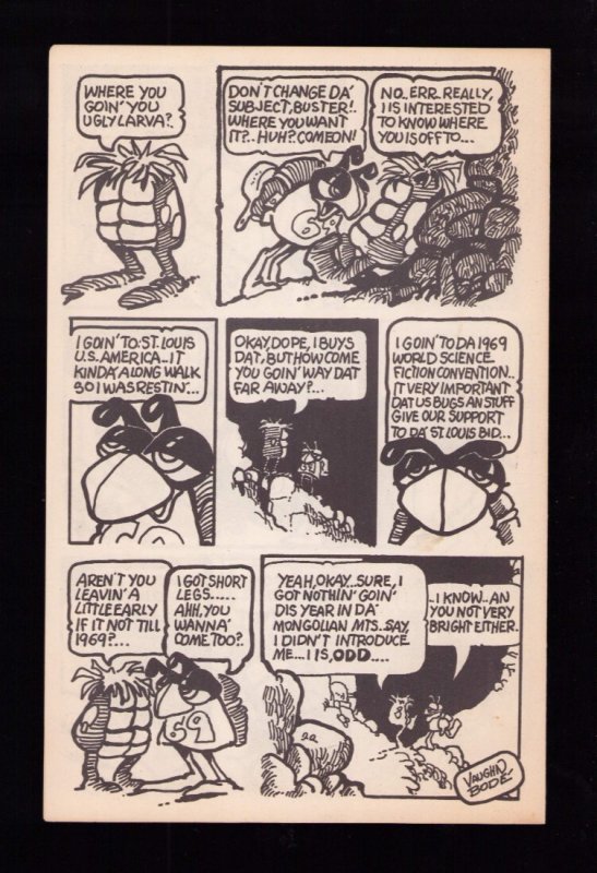 Vaughn F. Bode's St. Louis Bug No. 1 - St Louis Con Comics (VG/F) 1968