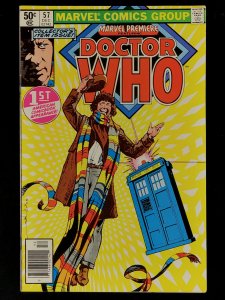 Marvel Premiere #57 (1980) VF+ 1st Appearance of Doctor Who in US Comic