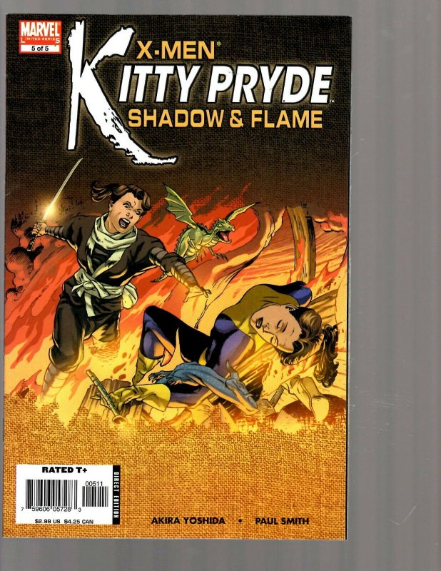 12 Comics Kitty Pryde #1 2 3 4 5 Last Hero #1 2 3 4 5 Kazar #9 Justice #1 EK19