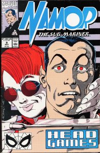 Namor, the Sub-Mariner #9 Direct Edition (1990) Namor the Sub-Mariner