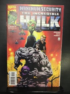 Incredible Hulk #21 Newsstand Edition (2000)nm