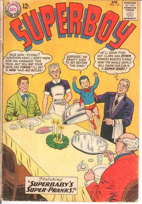 SUPERBOY 112 GOOD   April 1964 COMICS BOOK