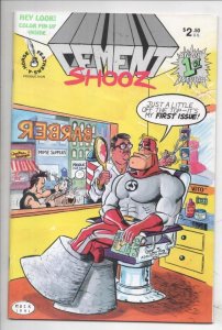 CEMENT SHOOZ #1, VF/NM, w/ pin up, McCulloch Publick, 1991, more indies in store