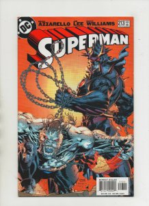 Superman #213 - Jim Lee Cover Art - (Grade 9.2) 2005