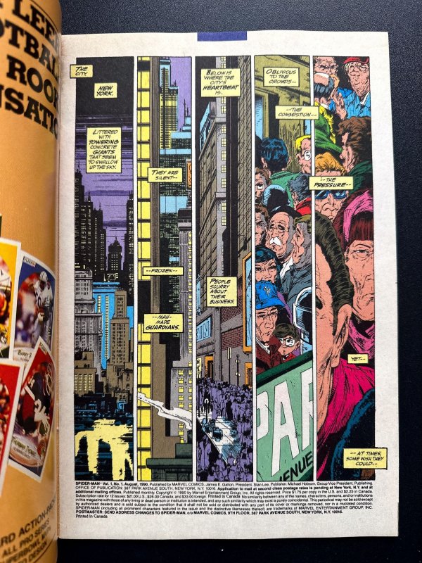 Spider-Man #1 Direct Edition (1990) McFarlane Iconic Art Cvr VF