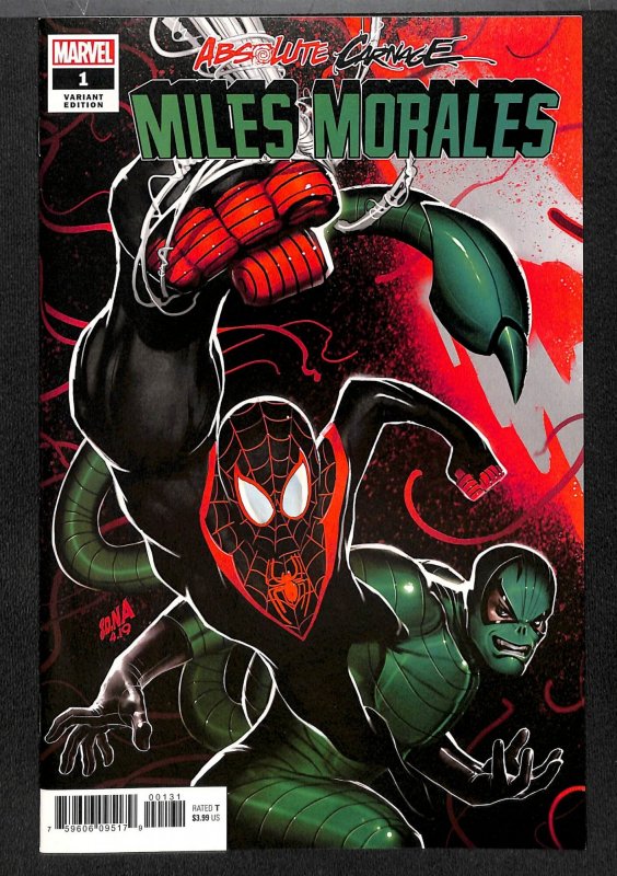 Miles Morales: Spider-man #1 Absolute Carnage Variant!