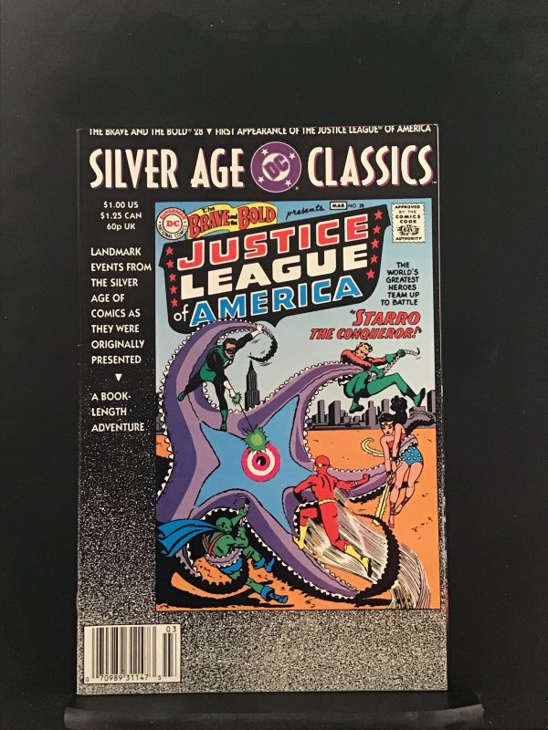 The Brave and the Bold #28 Silver Age Classics Cover Justice League [Key Issue]