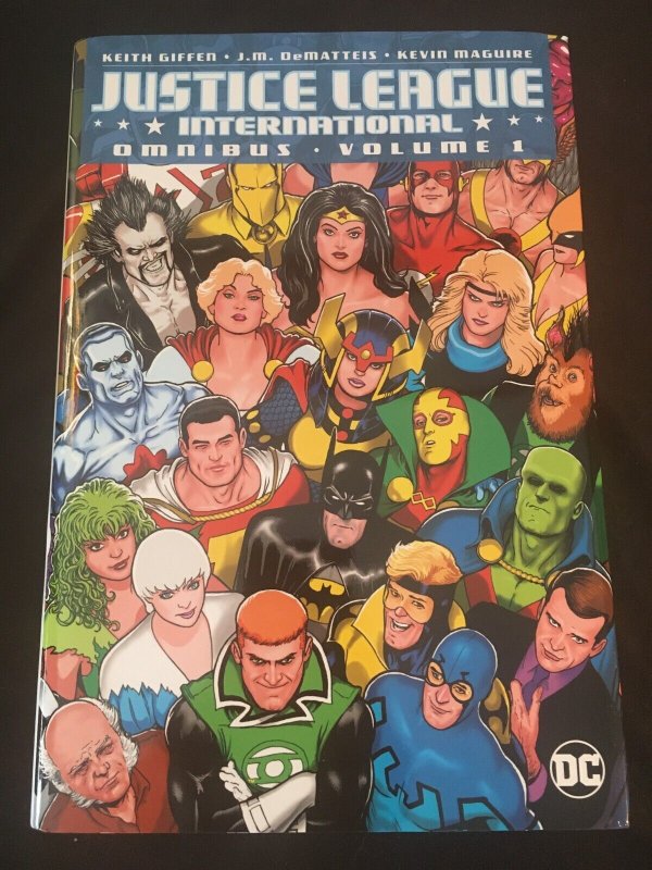 JUSTICE LEAGUE INTERNATIONAL OMNIBUS Vol. 1 Hardcover