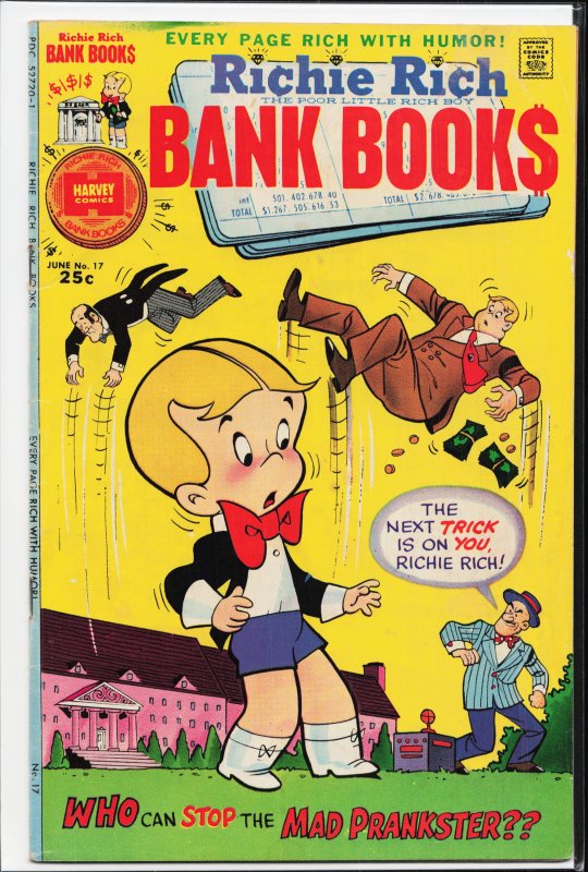 Richie Rich Bank Book #17 (1975)