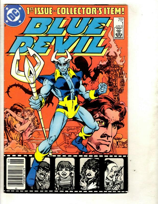 12 Blue Devil DC Comics # 1 2 3 4 5 11 12 13 14 15 16 17  EK4