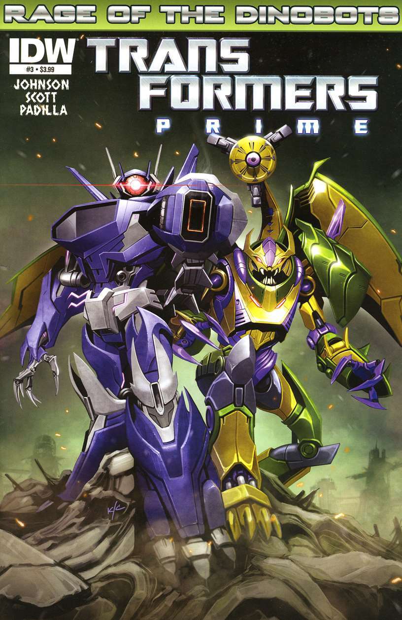 Transformers Prime Rage of the Dinobots 1