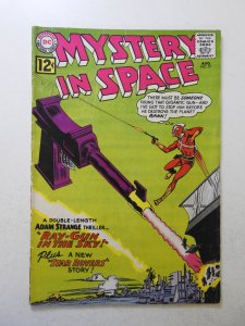 Mystery in Space #77 (1962) VG- Condition 1 in tear through book,