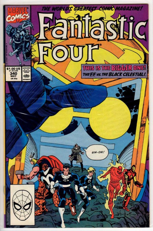 Fantastic Four #340 (1990) 9.6 NM+