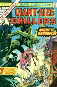 Giant-Size Chillers (2nd Series) #3 VG ; Marvel | low grade comic Gargoyle Last 