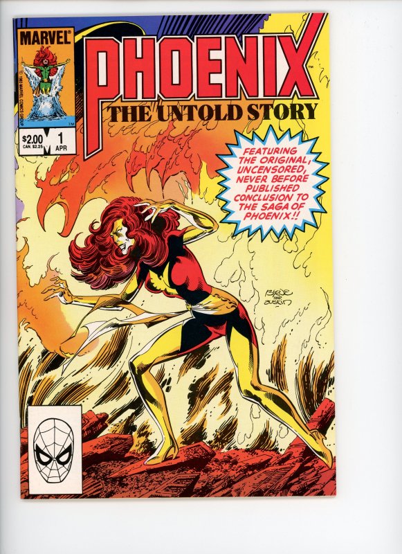 Phoenix The Untold Story  9.0 (our highest grade) 1984  Byrne art