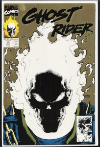Ghost Rider #15 Second Print Cover (1991) Ghost Rider