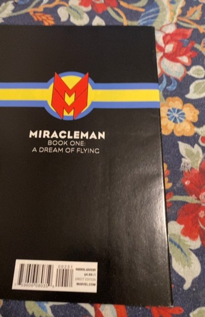 Miracleman #2 Alan Davis rare Black and White Cover (2014)