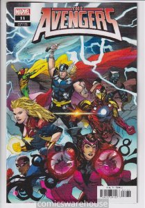 AVENGERS (2023 MARVEL) #11 VARIANT 1:25 EMA LUPACCHINO NM R05190