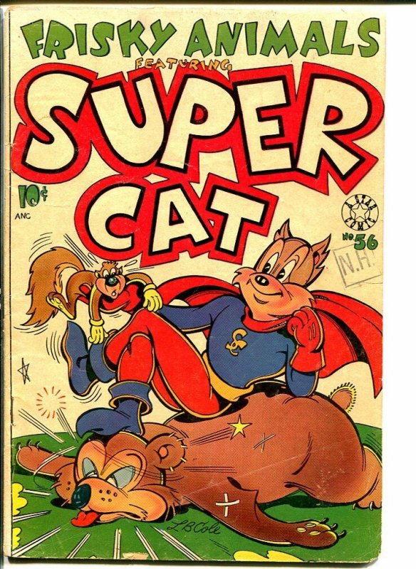 SUPER CAT #56-first issue-BOXING-SKIING-ATLANTIS G/VG