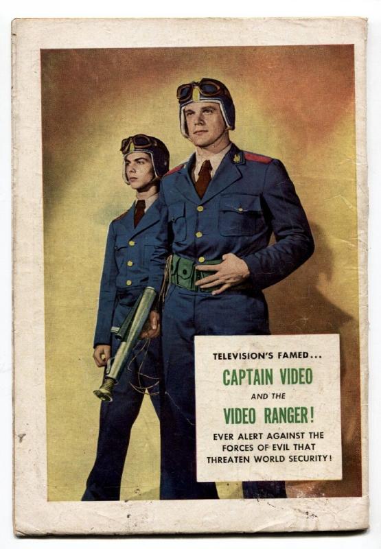 CAPTAIN VIDEO #1-1951-FAWCETT-SCI-FI COMIC-GOLDEN AGE-GEORGE EVANS-G