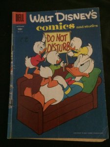 WALT DISNEY'S COMICS AND STORIES #216 G Condition