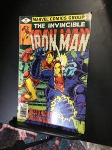 Iron Man #129 (1979) 1st Dreadnought! Nick Fury shield! High grade! NM- Wow!