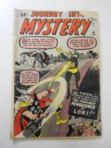 Journey Into Mystery #88 (1963) FR/GD Cond centerfold detached, moisture stains