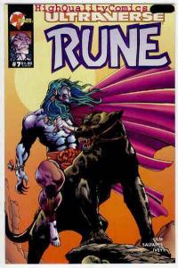 RUNE #7, NM+, Anansi, Vampire, 1994, Chris Ulm, more in store