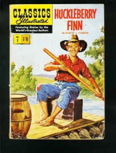 Classics Illustrated--#1 HRN 129----COMIC BOOK--Gilberton--G/VG
