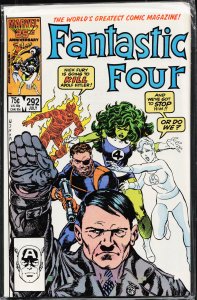 Fantastic Four #292 (1986) Fantastic Four