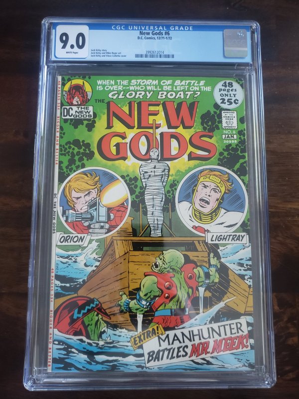 The New Gods complete run 1 through 11 All CGC graded see description for detail