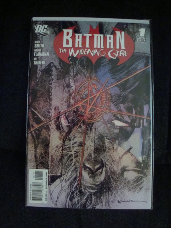 Batman: The Widening Gyre #1 Bill Sienkiewicz Cover Kevin Smith Story