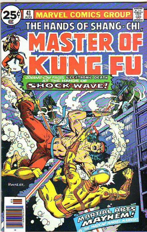 Master of Kung Fu, the Hands of Shang-Chi #43 (Aug-76) VF/NM+ High-Grade Shan...