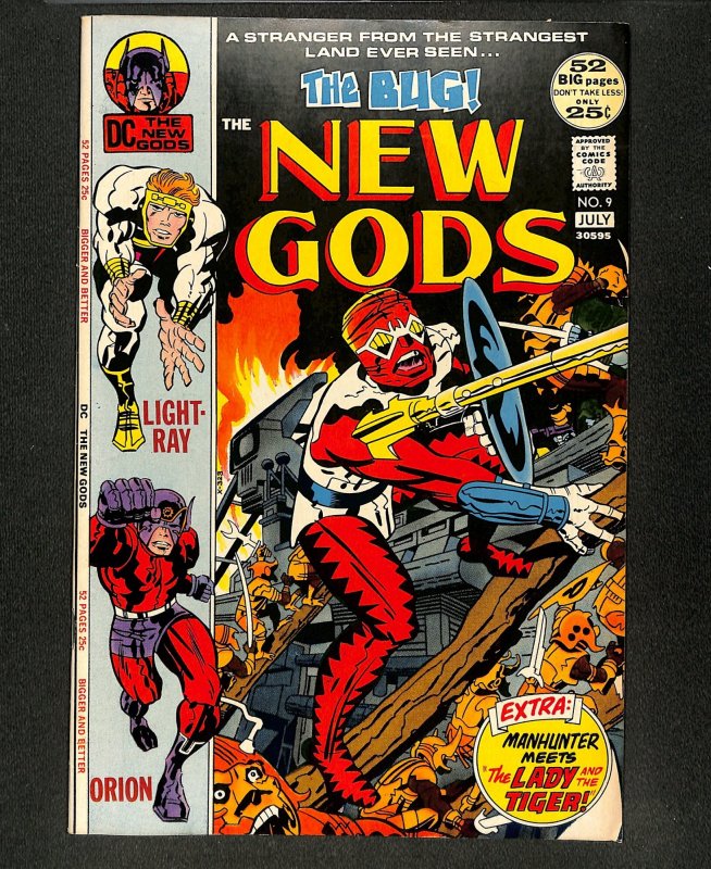 New Gods #9 1st Appearance of Steppenwolf! 1st app Forager!