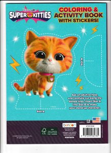 SUPER KITTIES | COLORING & ACTIVITY BOOK W/STICKERS (2025) BONUS CHARACTER | NEW