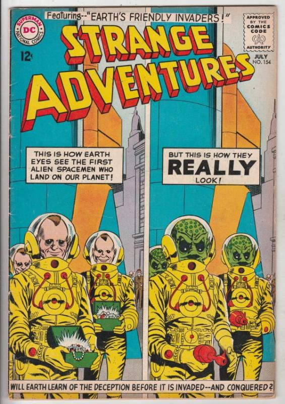 Strange Adventures #154 (Jul-63) VG/FN Mid-Grade 