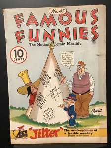 Famous Funnies #45 (1938) VG 4.0