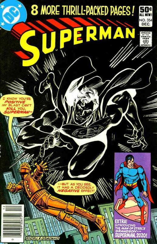 Superman (1st Series) #354 (Newsstand) VG; DC | low grade comic - save on shippi