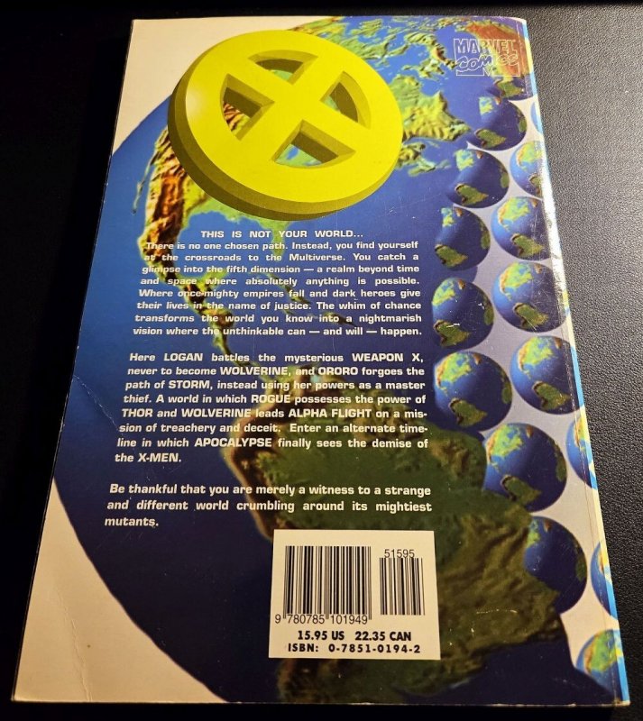 X-Men Alterniverse Visions TPB (Marvel, 1996) VG