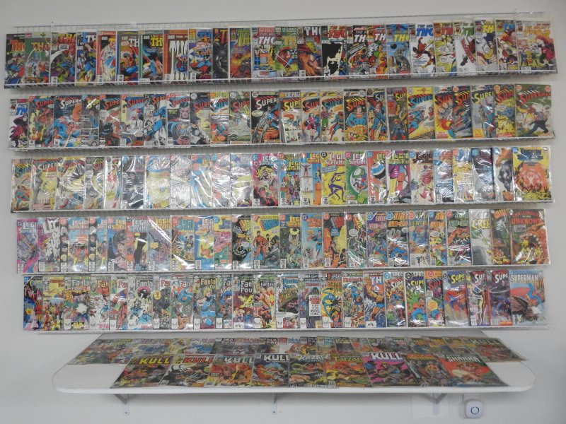 Huge Lot of 140+ Comics W/ Superman, Thor, Fantastic Four! Avg. VF- Condition