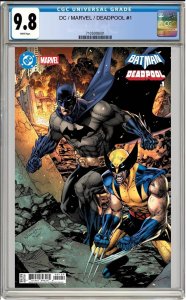BATMAN/DEADPOOL #1 JIM LEE VARIANT CGC 9.8 NM PRESALE 11/19