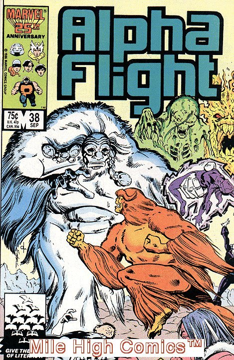 ALPHA FLIGHT (1983 Series)  #38 Very Fine Comics Book