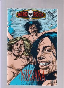 Hard Rock Comics #4 - Nirvana - 2nd Print - Hard To Find (9/9.2) 1993