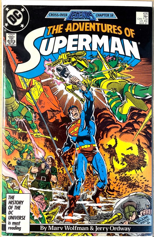 Adventures of Superman #426 (1987)