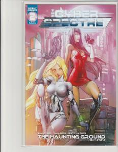 Cyber Spectre #2 Kickstarter Exclusive Cover Clayton Barton Scout Comics NM 