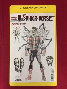 Edge of Spider-Verse #5 1:10 Bagley Variant NM 1st Web-Weaver, Hunter-Spider