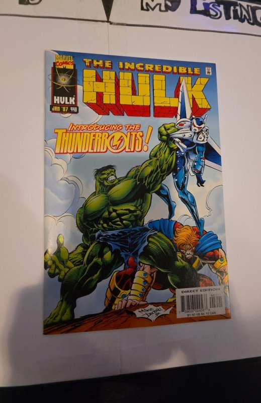 The Incredible Hulk #449 (1997)introducing the thunderbolt